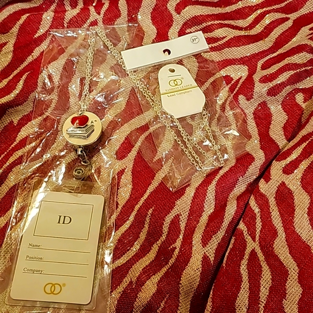 Teacher ID holder.27" long.